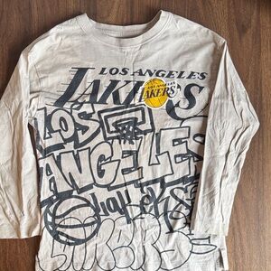 Zara Kids NBA Long Sleeve Shirt - Los Angeles Lakers - Size 7